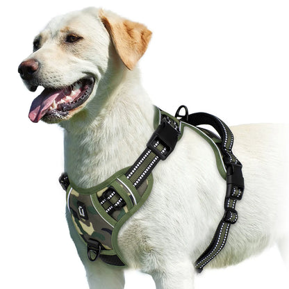 Harnais anti-traction pour chien Confort & contrôle ajustable
