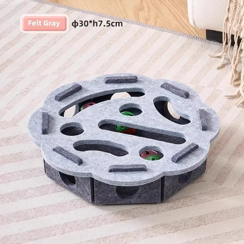 Jouet interactif pour chat - Stimulation mentale & jeu instinctif
