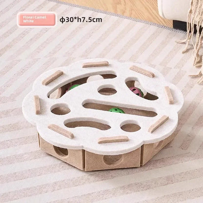 Jouet interactif pour chat - Stimulation mentale & jeu instinctif