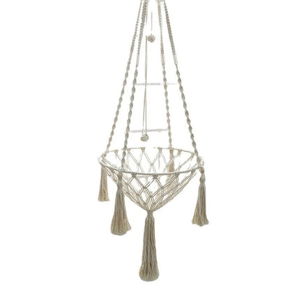Hamac suspendu pour chat - Coton tressé & confort naturel