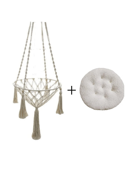 Hamac suspendu pour chat - Coton tressé & confort naturel