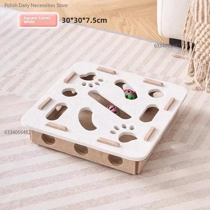 Jouet interactif pour chat - Stimulation mentale & jeu instinctif