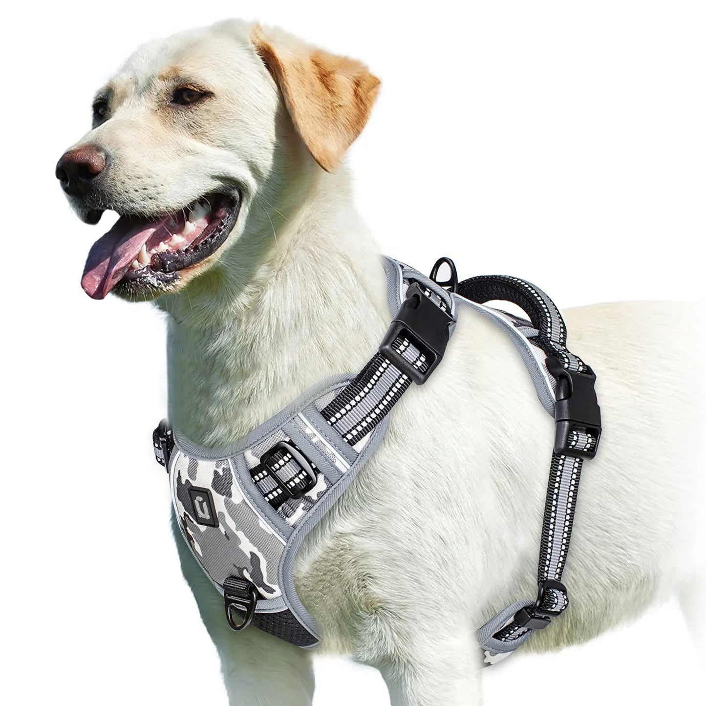 Harnais anti-traction pour chien Confort & contrôle ajustable
